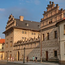 Schwarzenberský palác - Schwarzenberg Palace on Hradčany Square